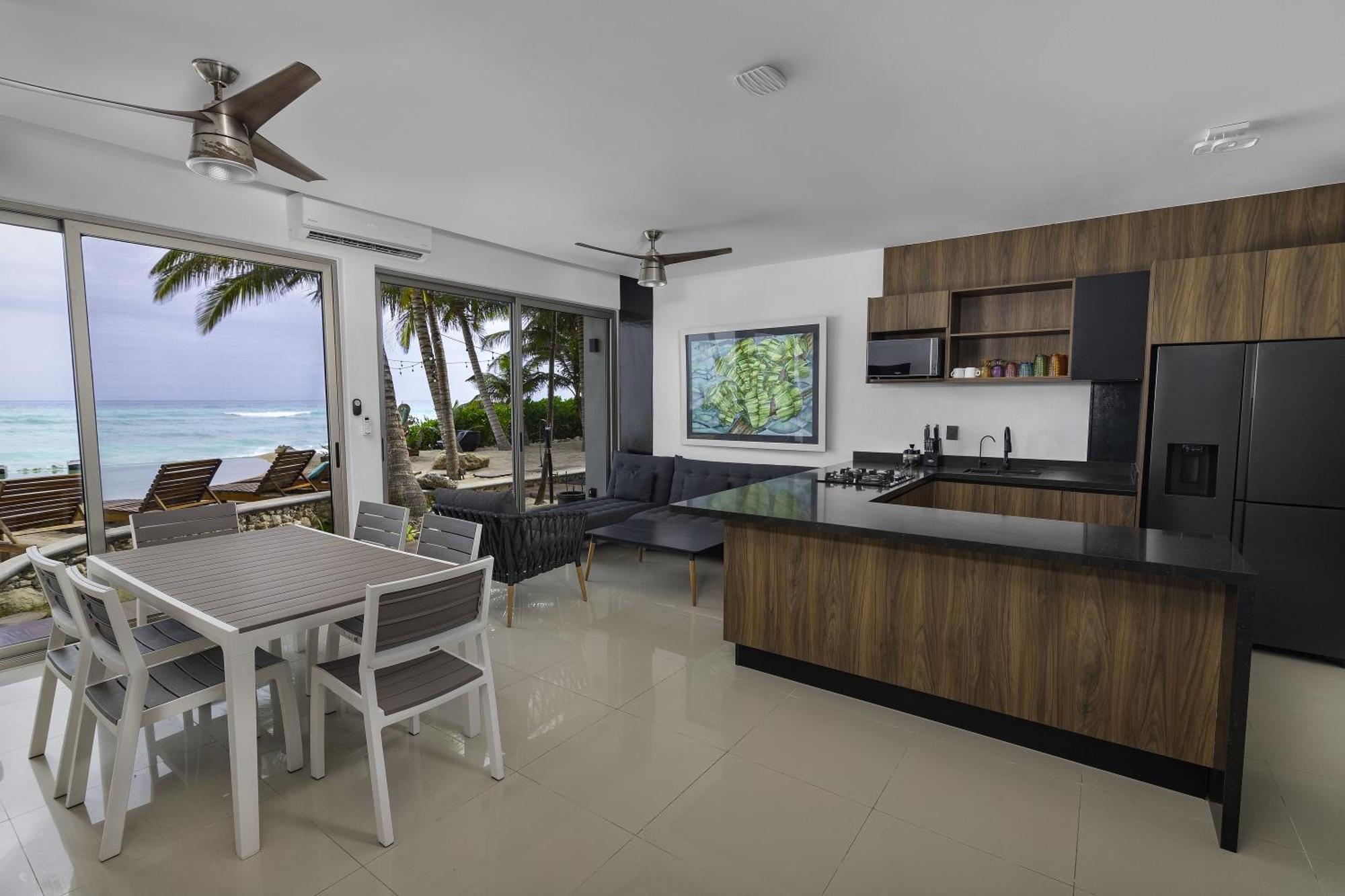 Angelina 28 Beachfront And Family Apartments - Modern And Relaxing Long Stays - 20 Min From Cancun Airport Puerto Morelos Exteriér fotografie