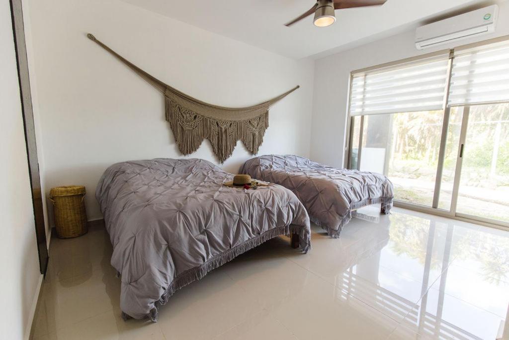 Angelina 28 Beachfront And Family Apartments - Modern And Relaxing Long Stays - 20 Min From Cancun Airport Puerto Morelos Exteriér fotografie